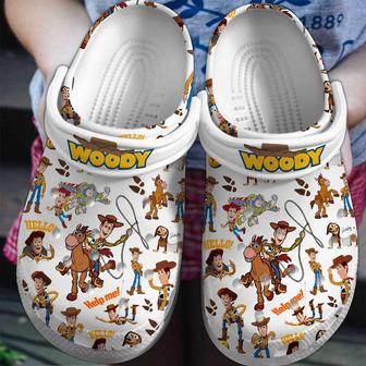 Woody Toy Story Movie Crocs Crocband Clogs Shoes | Favorety