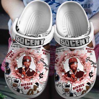 50 Cent Music Crocs Crocband Clogs Shoes | Favorety