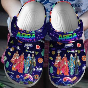 Abba Music Crocs Crocband Clogs Shoes | Favorety UK