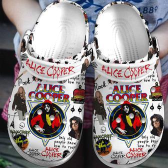 Alice Cooper Music Crocs Crocband Clogs Shoes | Favorety CA