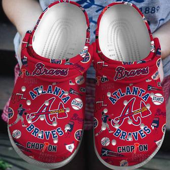 Atlanta Braves Mlb Sport Crocs Crocband Clogs Shoes | Favorety UK