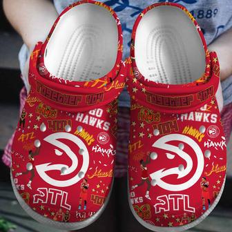 Atlanta Hawks Nba Sport Crocs Crocband Clogs Shoes | Favorety AU