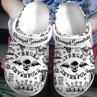 Avenged Sevenfold Music Crocs Crocband Clogs Shoes - Monsterry CA