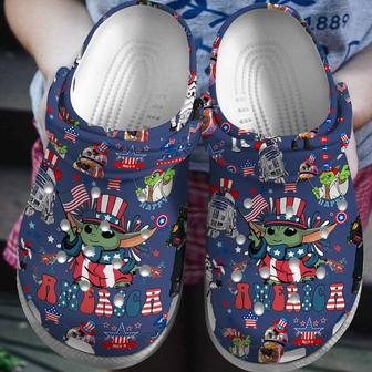 Baby Yoda Movie Crocs Crocband Clogs Shoes | Favorety AU