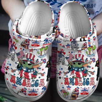 Baby Yoda Movie Crocs Crocband Clogs Shoes | Favorety UK