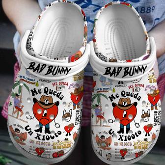Bad Bunny Music Crocs Crocband Clogs Shoes - Monsterry AU