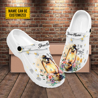 Be The Light Customized Clog Clogband Clogs Shoes Gift For Jesus Lovers - Monsterry