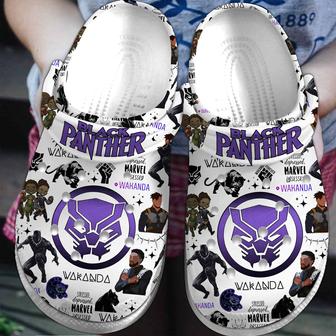 Black Panther Movie Crocs Crocband Clogs Shoes | Favorety CA