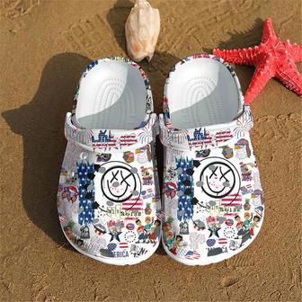 Blink 182 Music Crocs Crocband Clogs Shoes | Favorety CA