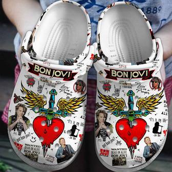 Bon Jovi Music Crocs Crocband Clogs Shoes | Favorety DE