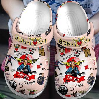 Bon Jovi Music Crocs Crocband Clogs Shoes | Favorety