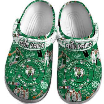 Boston Celtics Nba Sport Crocs Crocband Clogs Shoes | Favorety AU