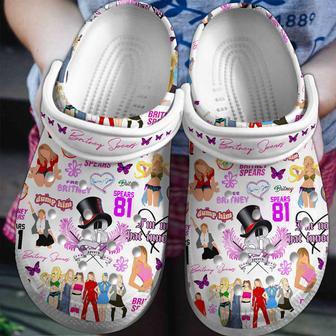 Britney Spears Music Crocs Crocband Clogs Shoes | Favorety AU