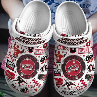 Carolina Hurricanes Nhl Sport Crocs Crocband Clogs Shoes | Favorety AU