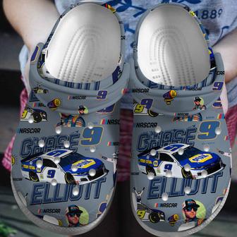 Chase Elliott Nascar Sport Crocs Crocband Clogs Shoes | Favorety DE