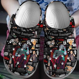 Chester Bennington Music Crocs Crocband Clogs Shoes | Favorety AU