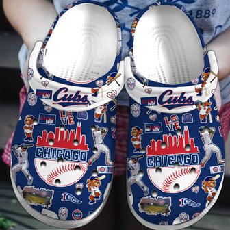 Chicago Cubs Mlb Sport Crocs Crocband Clogs Shoes | Favorety AU