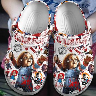 Child's Play Movie Halloween Crocs Crocband Clogs Shoes - Monsterry