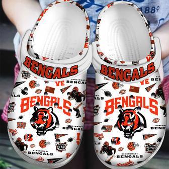 Cincinnati Bengals Nfl Sport Crocs Crocband Clogs Shoes | Favorety AU