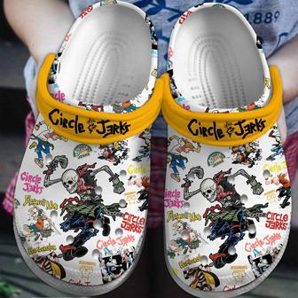 Circle Jerks Music Crocs Crocband Clogs Shoes - Monsterry