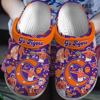 Clemson Tigers Ncaa Sport Crocs Crocband Clogs Shoes | Favorety UK