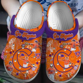 Clemson Tigers Ncaa Sport Crocs Crocband Clogs Shoes | Favorety DE