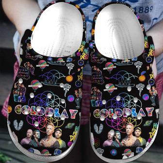 Coldplay Music Crocs Crocband Clogs Shoes | Favorety