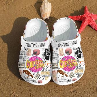 Counting Crows Music Crocs Crocband Clogs Shoes - Monsterry DE