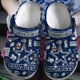 Dallas Cowboys Nfl Sport Crocs Crocband Clogs Shoes | Favorety UK