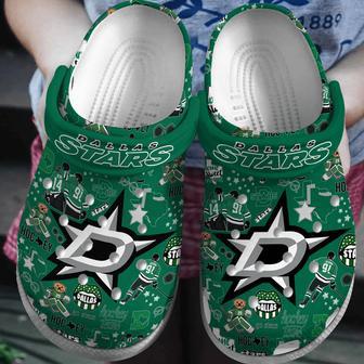 Dallas Stars Nhl Sport Crocs Crocband Clogs Shoes | Favorety UK