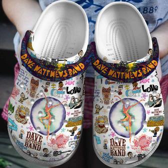 Dave Matthews Band Music Crocs Crocband Clogs Shoes | Favorety