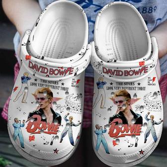 David Bowie Music Crocs Crocband Clogs Shoes | Favorety UK