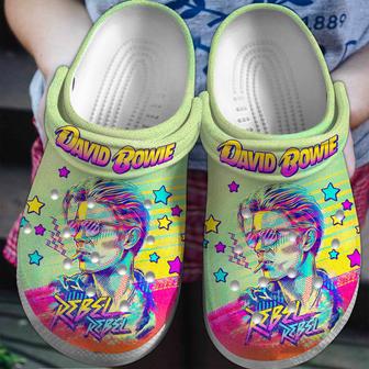 David Bowie Music Crocs Crocband Clogs Shoes | Favorety UK