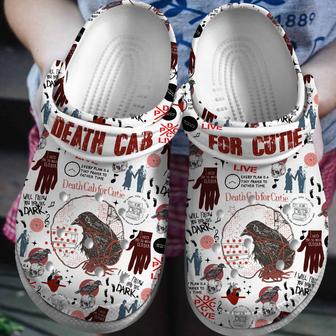 Death Cab For Cutie Music Crocs Crocband Clogs Shoes - Monsterry