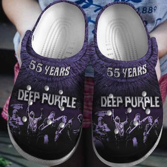 Deep Purple Music Crocs Crocband Clogs Shoes | Favorety