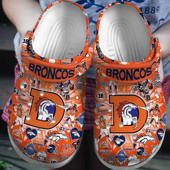 Denver Broncos Nfl Sport Crocs Crocband Clogs Shoes | Favorety UK