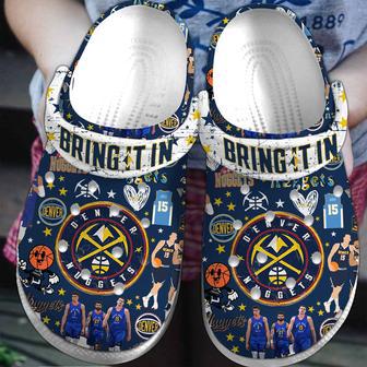 Denver Nuggets Nba Sport Crocs Crocband Clogs Shoes | Favorety