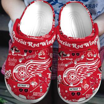 Detroit Red Wings Nhl Sport Crocs Crocband Clogs Shoes | Favorety DE