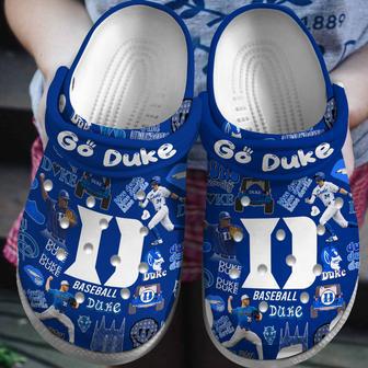 Duke Blue Devils Ncaa Sport Crocs Crocband Clogs Shoes | Favorety