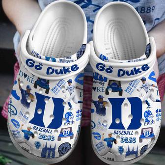 Duke Blue Devils Ncaa Sport Crocs Crocband Clogs Shoes | Favorety