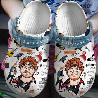 Ed Sheeran Music Crocs Crocband Clogs Shoes | Favorety UK