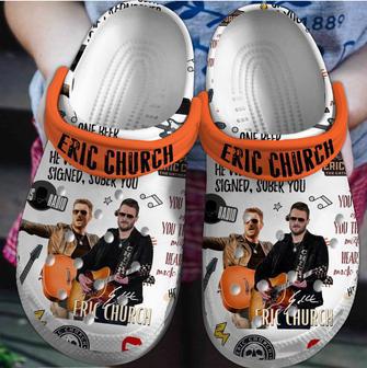 Eric Church Music Crocs Crocband Clogs Shoes | Favorety AU