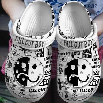 Fall Out Boy Music Crocs Crocband Clogs Shoes | Favorety