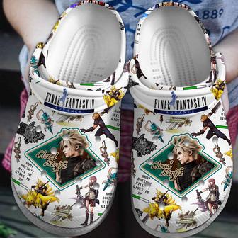 Final Fantasy Game Crocs Crocband Clogs Shoes - Monsterry