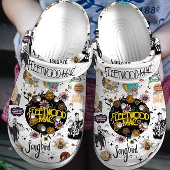 Fleetwood Mac Music Crocs Crocband Clogs Shoes | Favorety