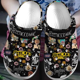 Fleetwood Mac Music Crocs Crocband Clogs Shoes | Favorety