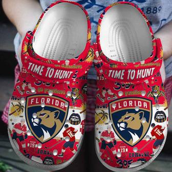 Florida Panthers Nhl Sport Crocs Crocband Clogs Shoes | Favorety UK