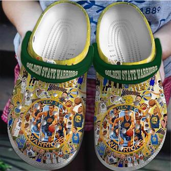 Golden State Warriors Nba Sport Crocs Crocband Clogs Shoes | Favorety CA