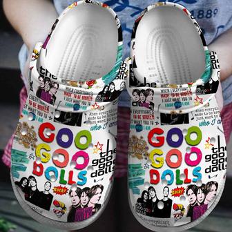 Goo Goo Dolls Music Crocs Crocband Clogs Shoes - Monsterry