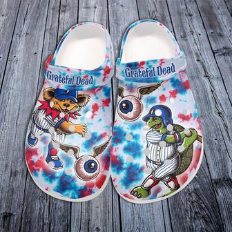 Grateful Dead Music Crocs Crocband Clogs Shoes | Favorety